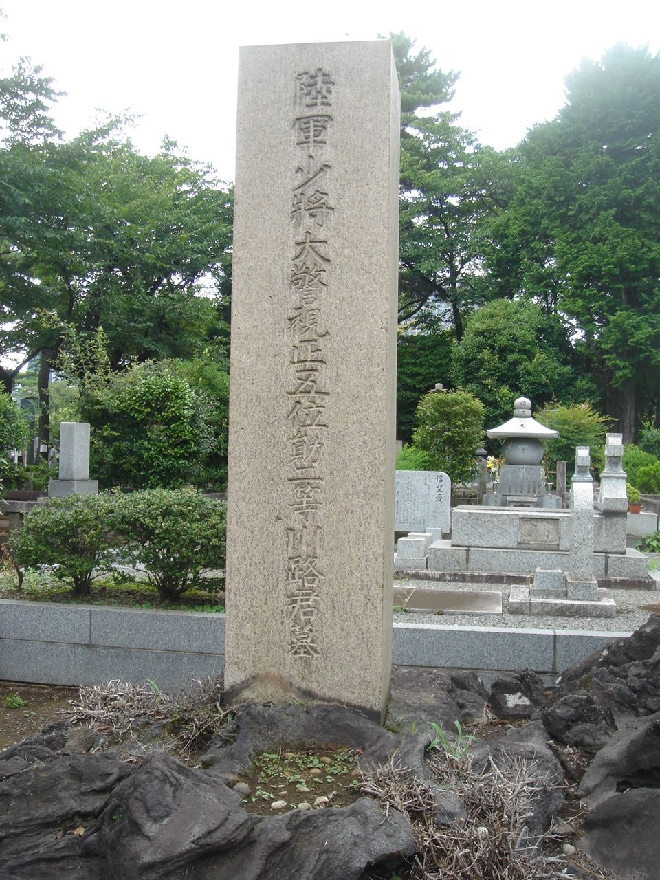 川路利良の墓(青山霊園)