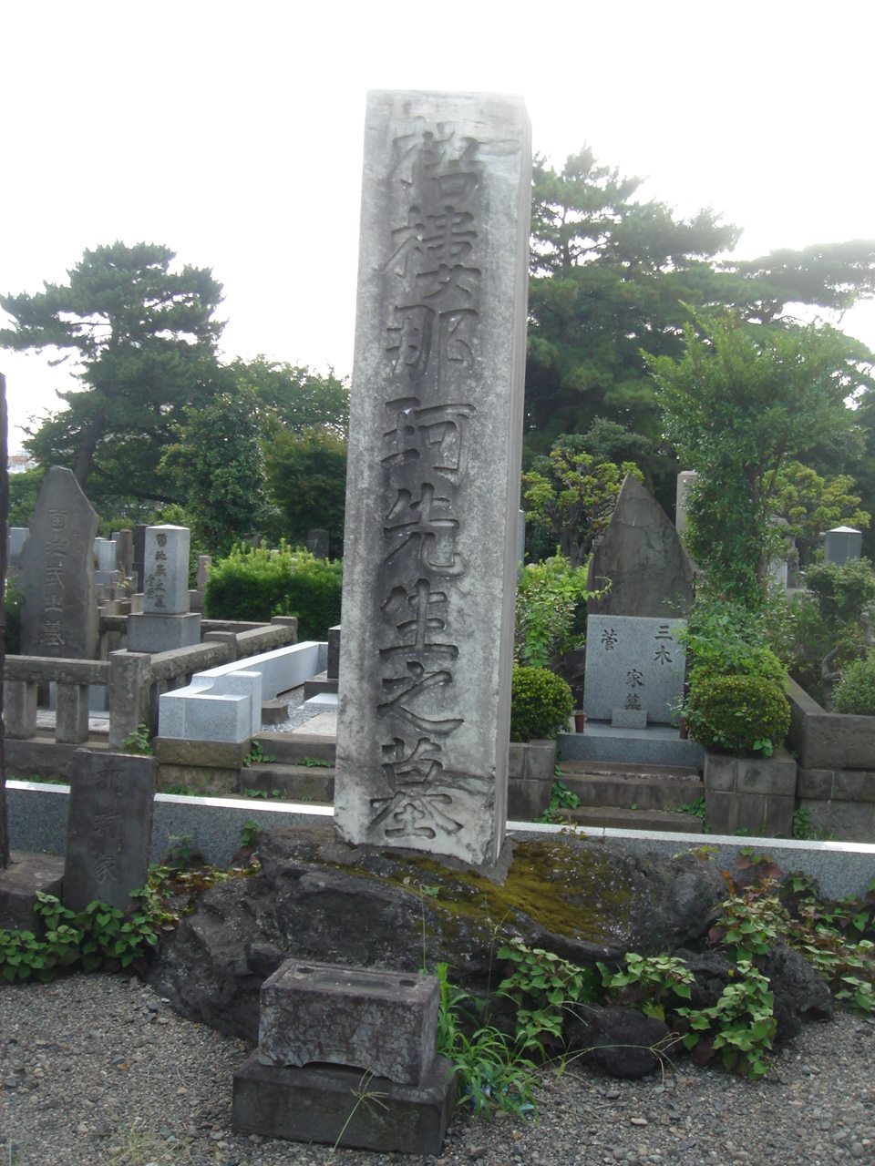 那珂梧楼の墓（青山霊園）