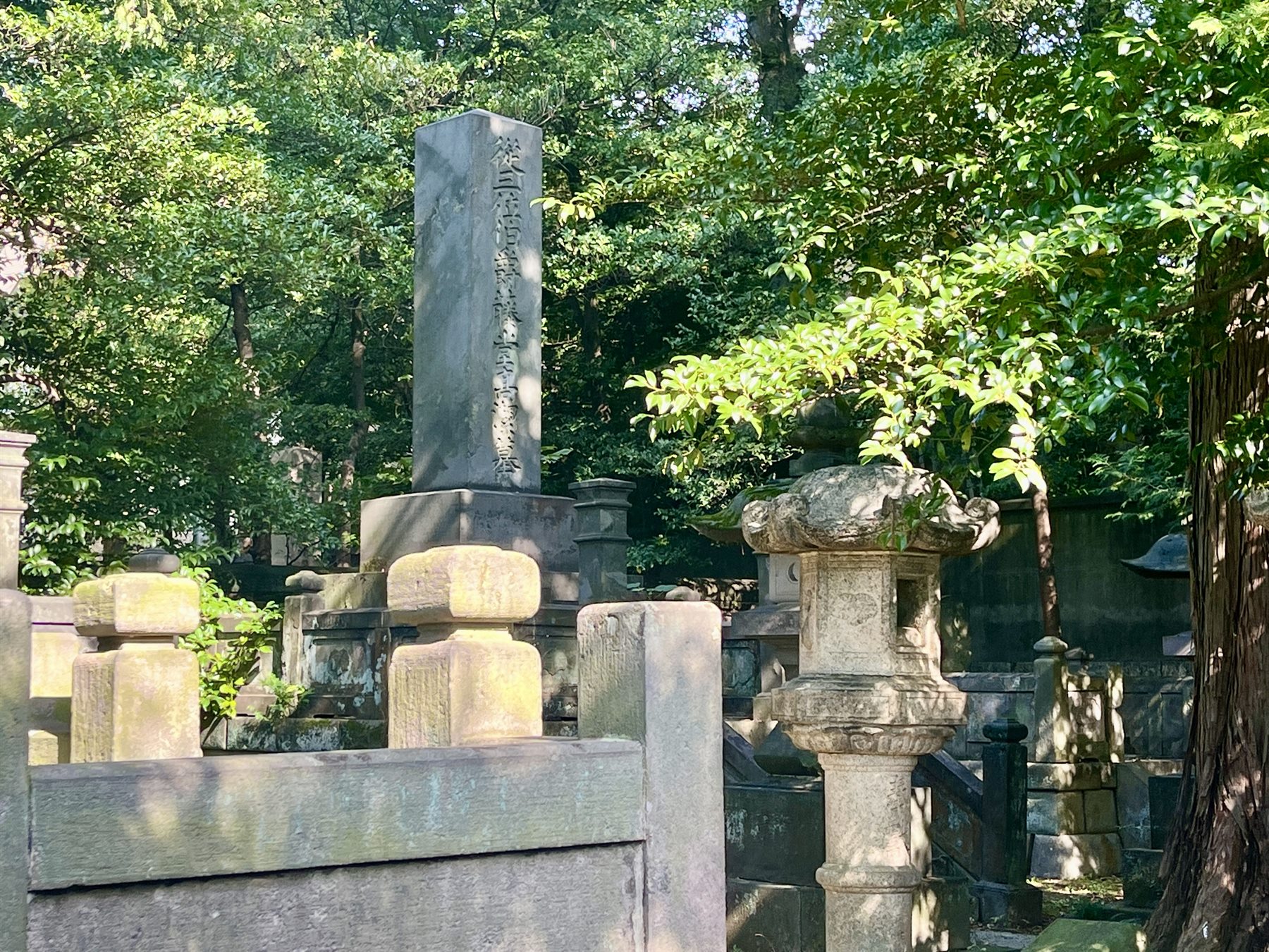 藤堂高潔の墓(染井霊園) 写真1
