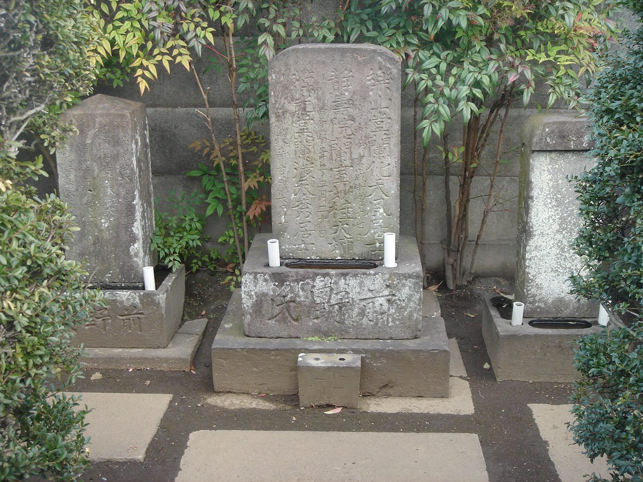 前野良沢の墓(慶安寺)