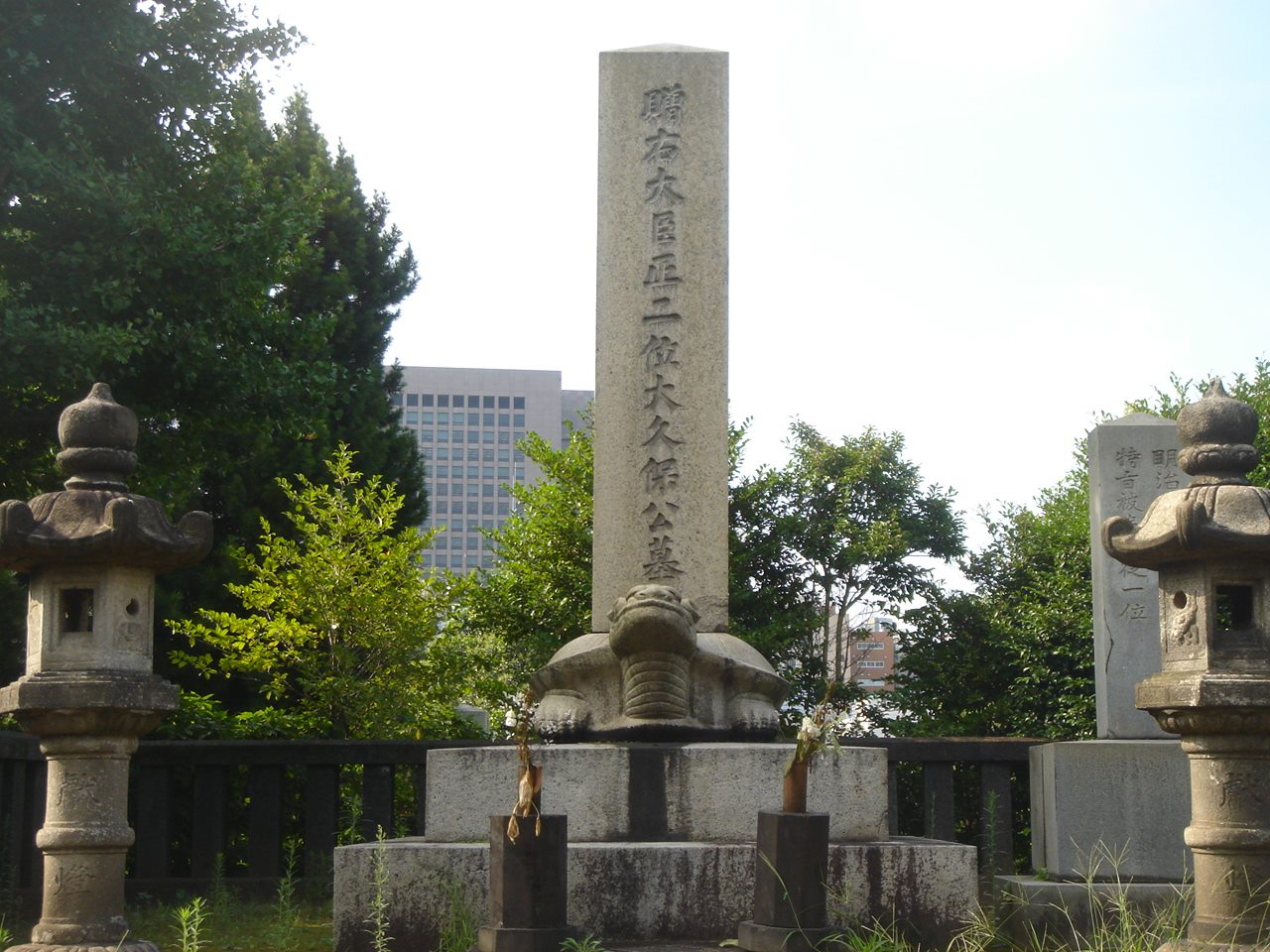 大久保利通の墓(青山霊園)