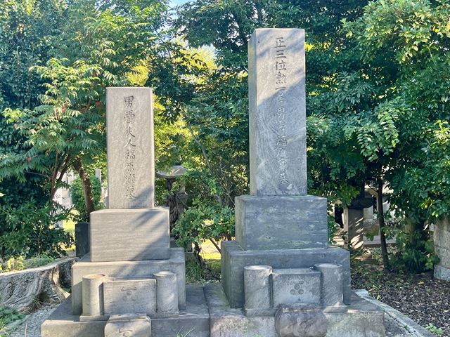 福原實の墓